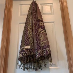 Decorative Pashmini Long Scarf/Shawl